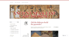 Desktop Screenshot of ancientneareast.org